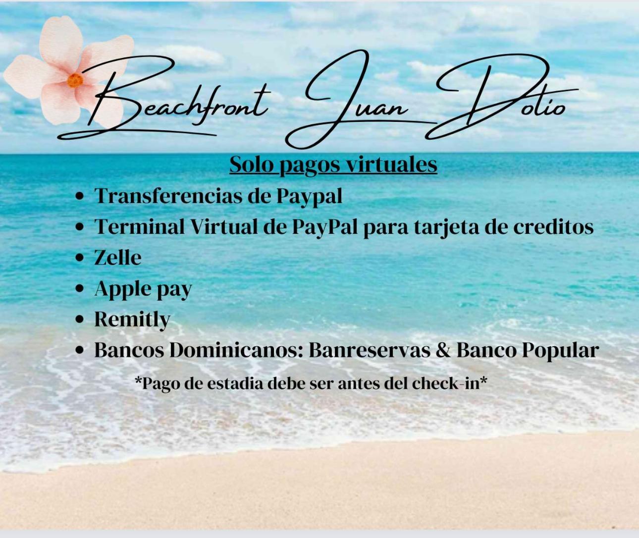 Beachfront, Juandolio Хуан Долио Екстериор снимка